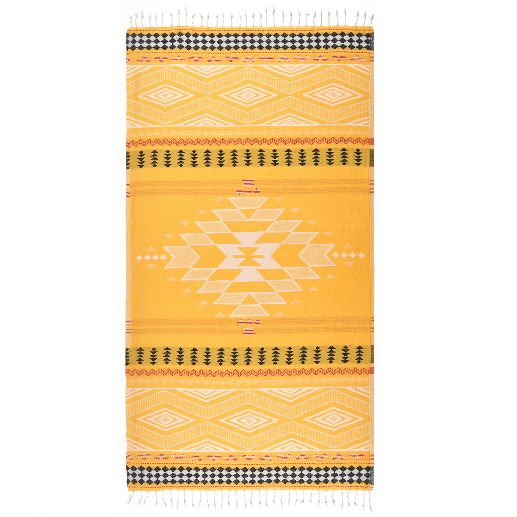 Towel - Ethnic Yellow