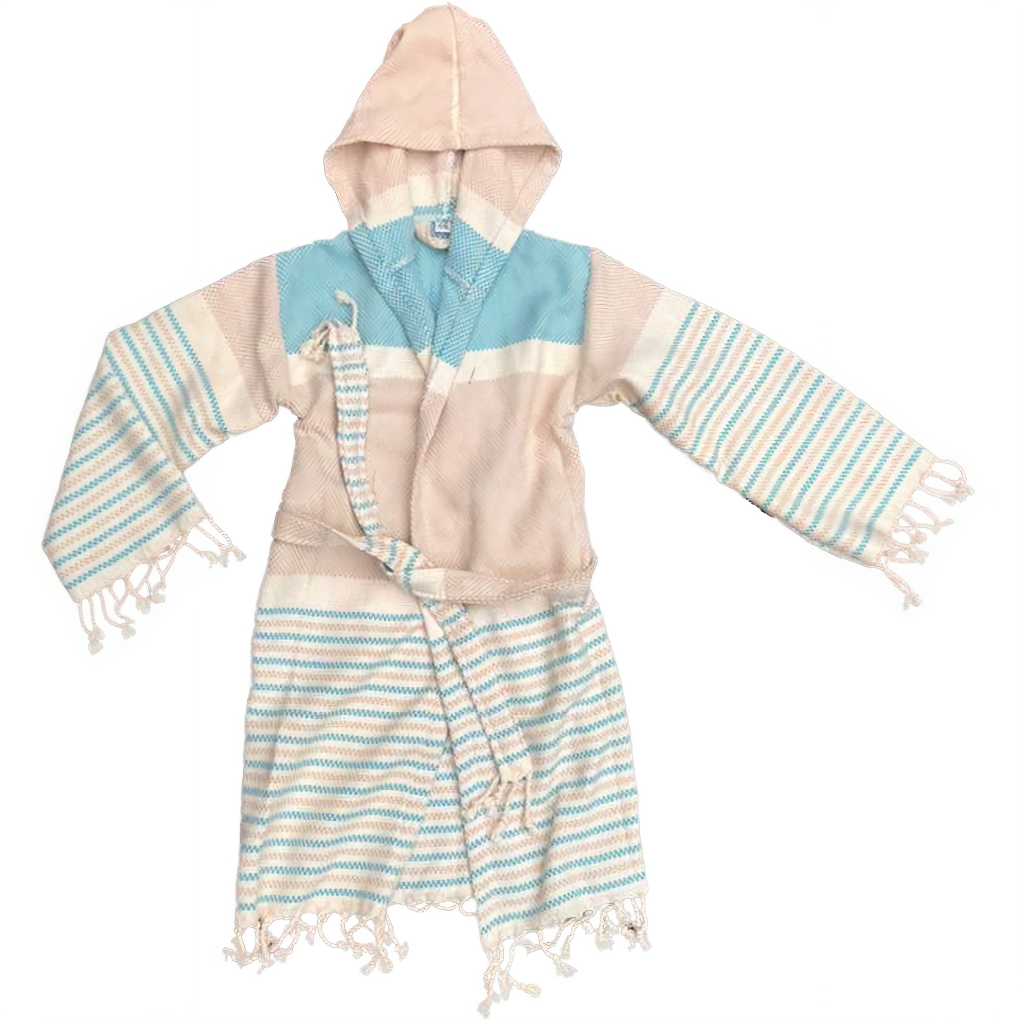Kids Robe - Blue Striped