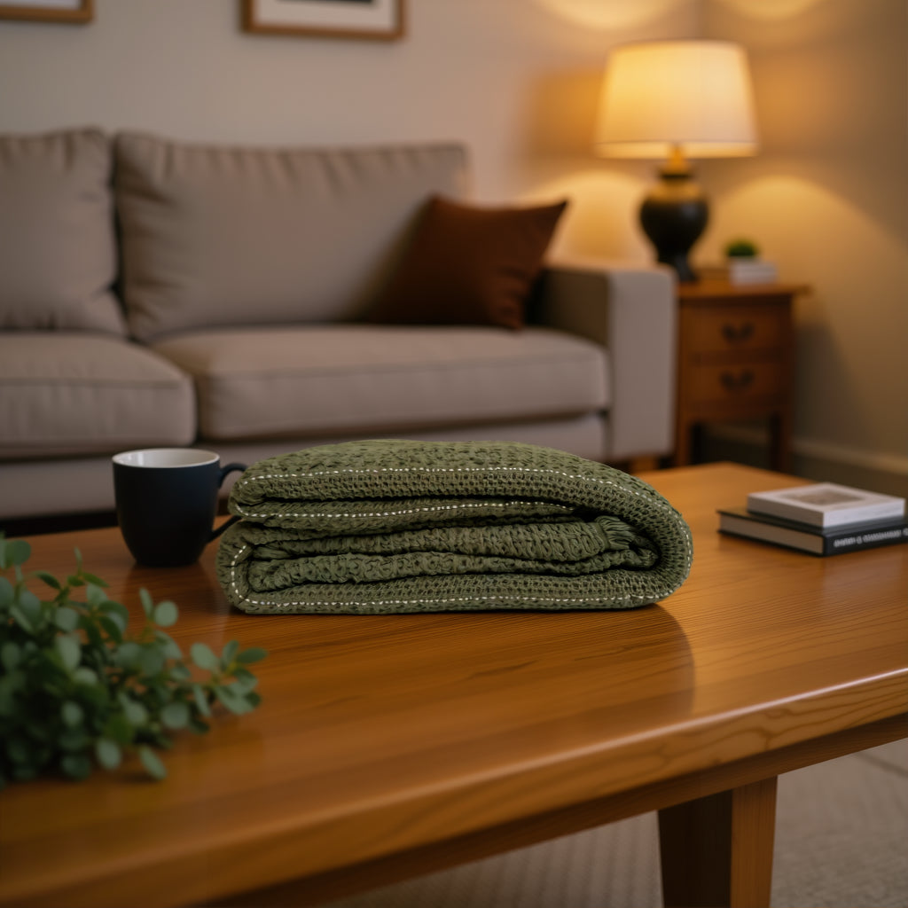 Waffle Blanket Collection