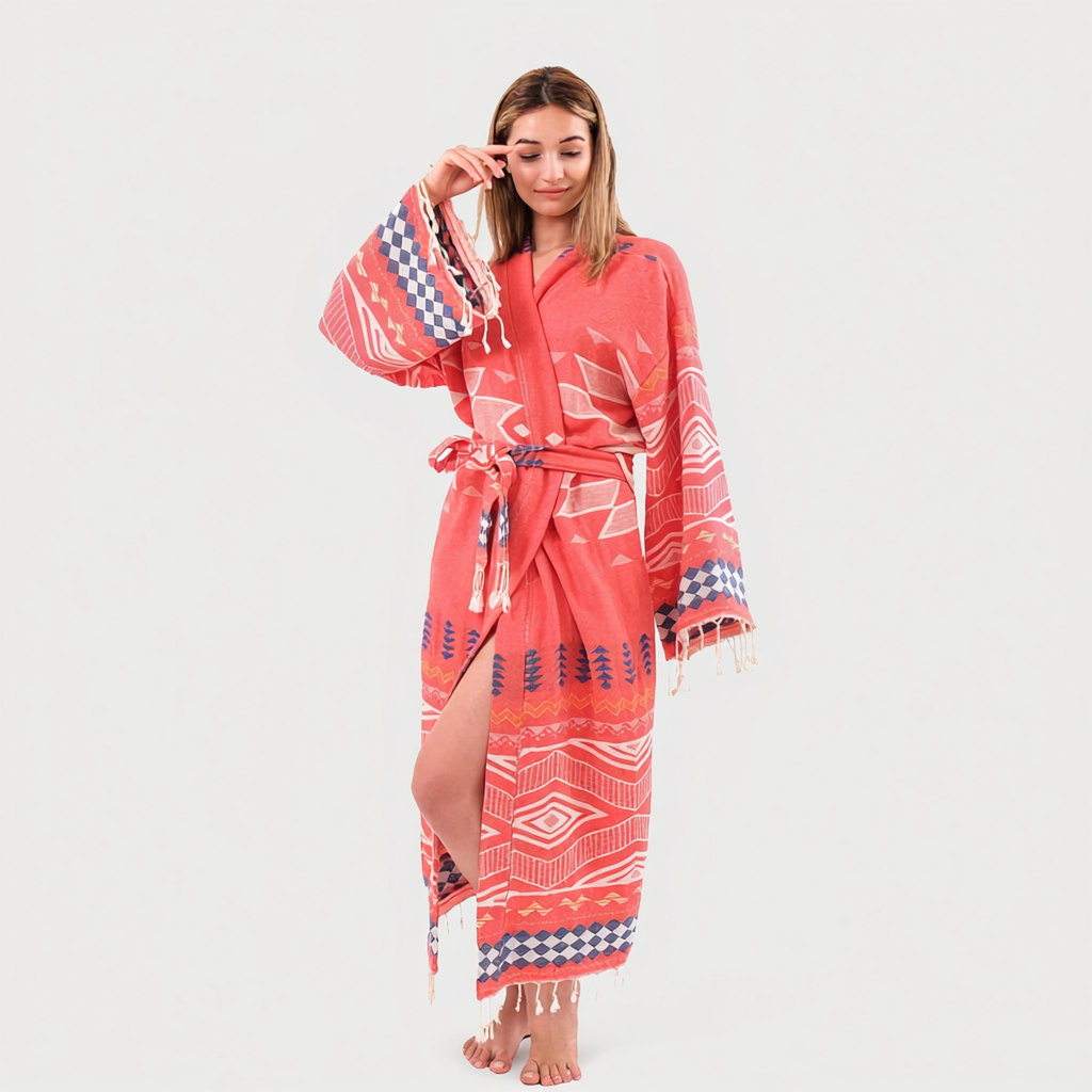 Robe - Pomegranate Flower