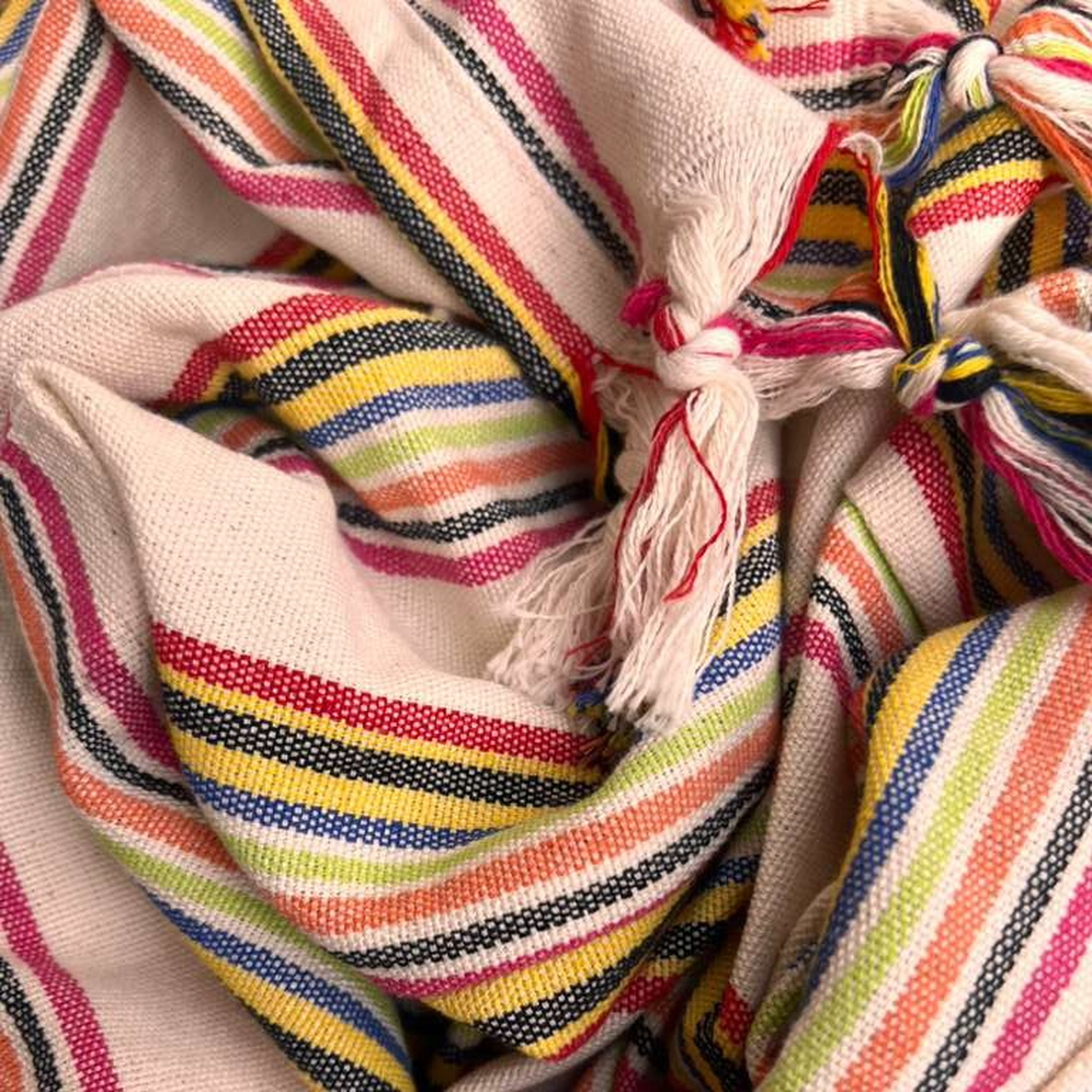 Robe - Rainbow Striped
